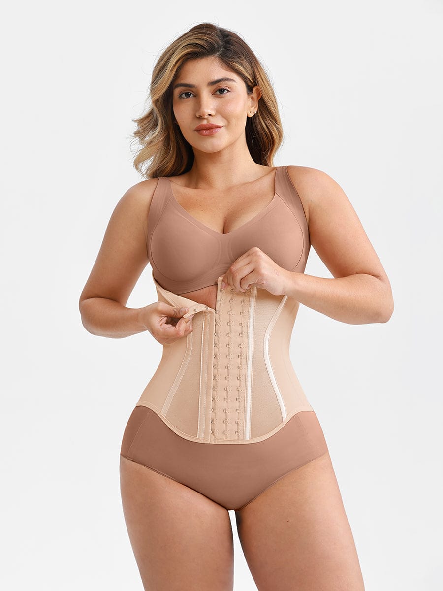Wholesale High Compression S Curve Latex Waist Trainer with 11 Steel Bones