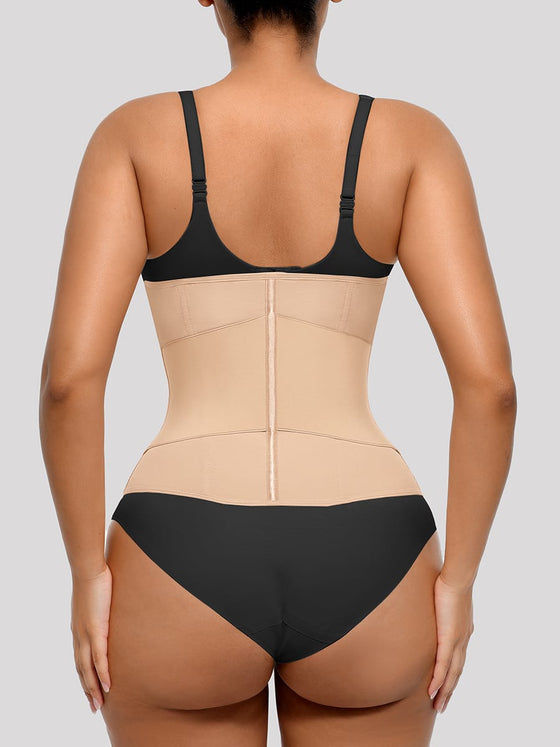 Wholesale 11 Steel Bone Waist Trainer Vest with Front Zipper Tummy Control Shapewear SPU