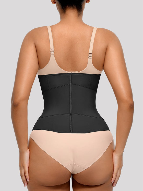 Wholesale 11 Steel Bone Waist Trainer Vest with Front Zipper Tummy Control Shapewear SPU