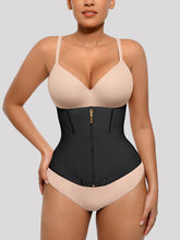 Wholesale 11 Steel Bone Waist Trainer Vest with Front Zipper Tummy Control Shapewear SPU