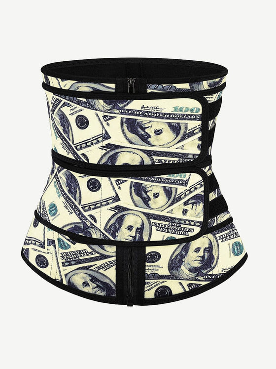 Wholesale Double-Belt Latex Waist Trainer Dollar Pattern For Beauty