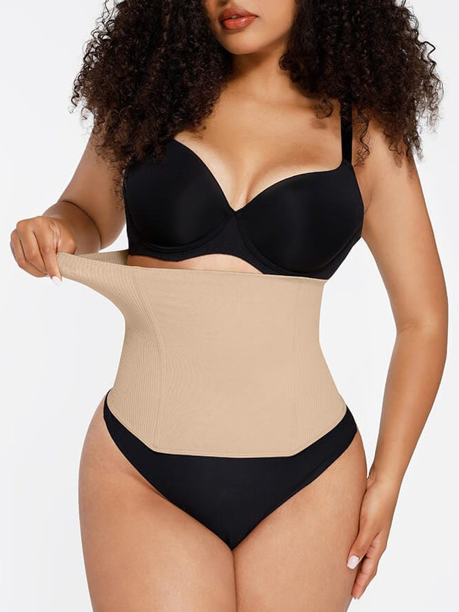Wholesale Seamless 4 Steel Bones Tummy Control Waist Cincher