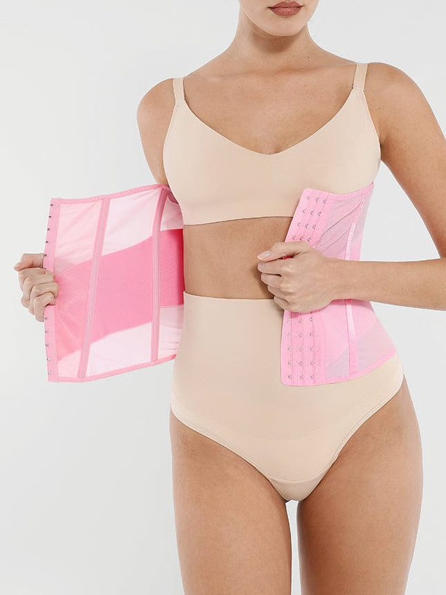 Wholesale 7 Steel Bones Waist and Abdomen Shaping Breathable Mesh Waist Trainer
