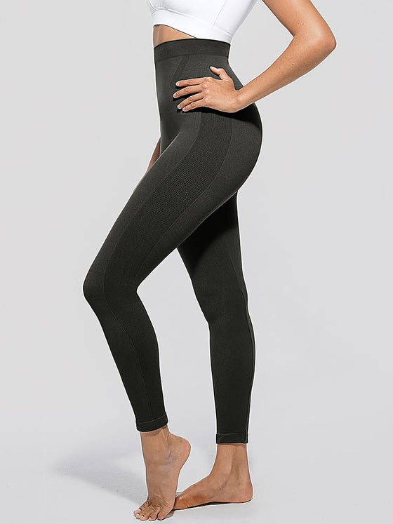 Wholesale High Waisted Slim Fit Anti Slip Shaping Leggings SPU