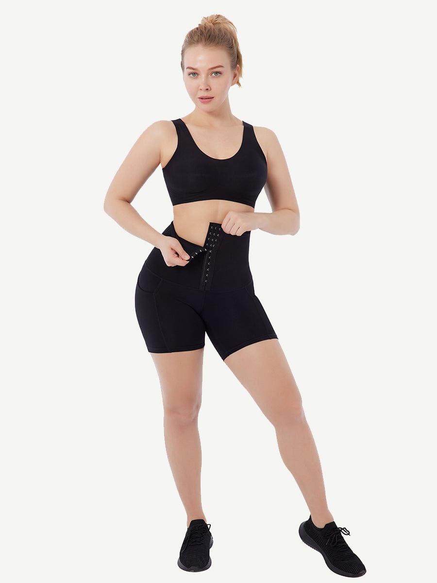 Wholesale Sports Shaping Body Pants Pocket Design On Both Sides