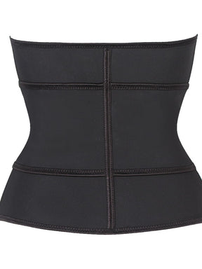 Wholesale Necessary Black Waist Trainer Adjustable Sticker Zip Slimming Belly