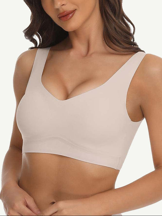 Wholesale Soft-Touch Smoothing Fabric Fashion Elasticity Seamless Bra Lightweight
