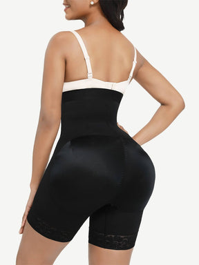 Wholesale Butt Lift High Waisted Shapewear Shorts with Four Steel Bones