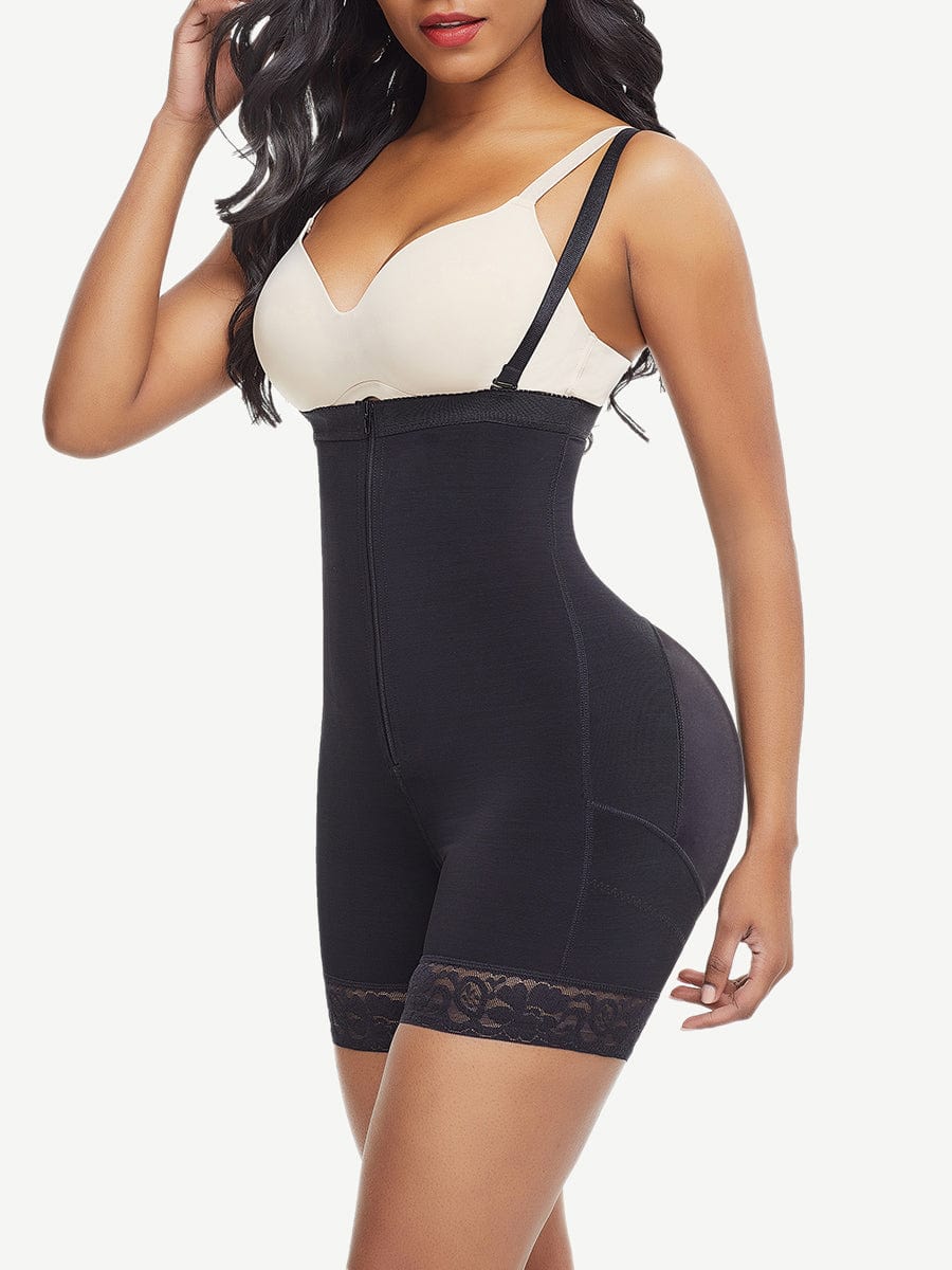 [USA Warehouse]Wholesale Full Body Shaper Buttock Lifter Detachable Straps Big Size Weight Loss