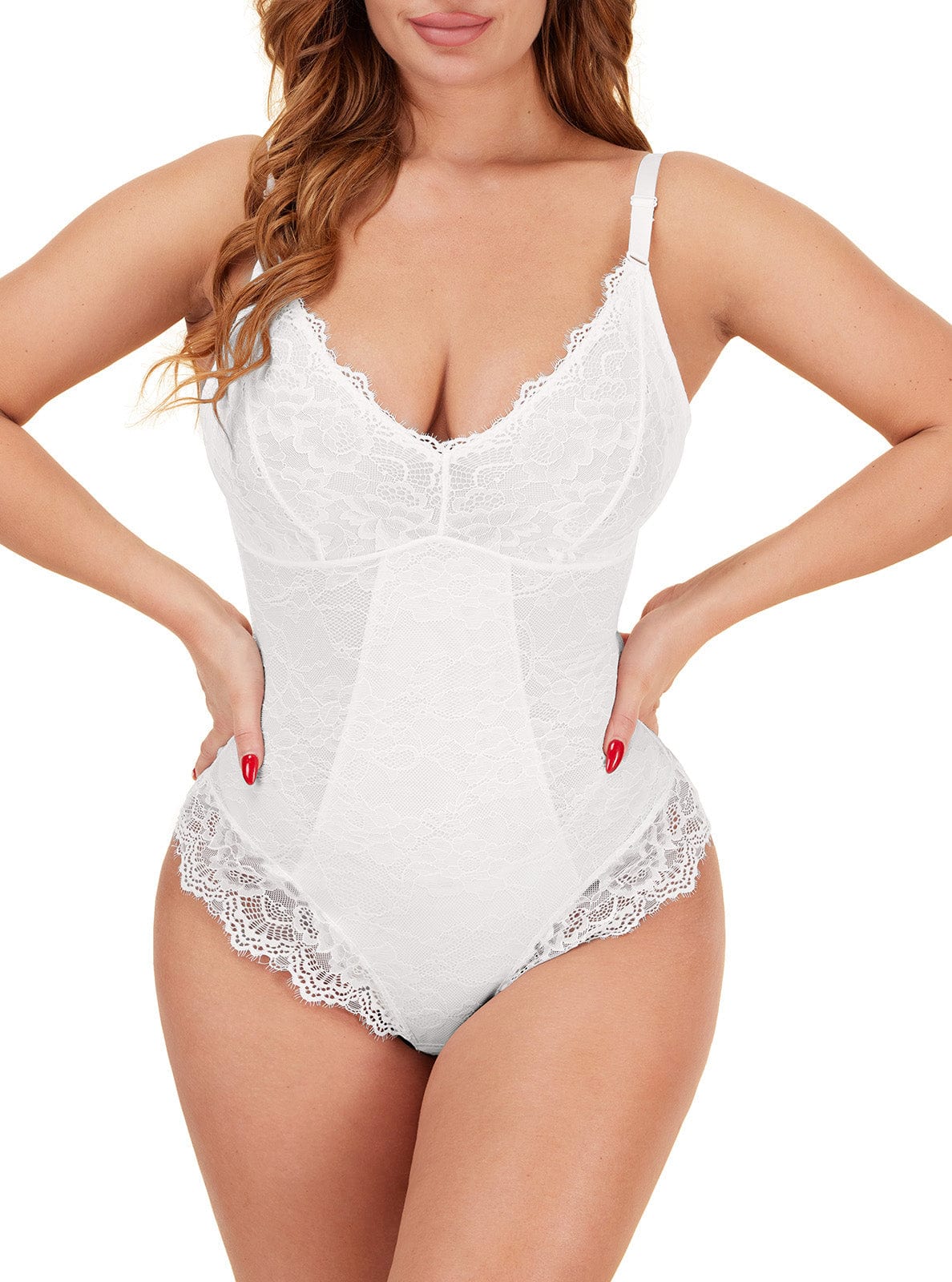 Wholesale Sexy Lace Breast Support Adjustable Shaper for Bridal Bodysu