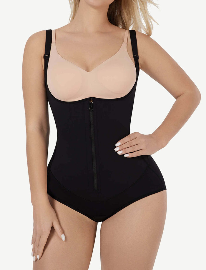 Wholesale Latex W-shaped Breast Support One-Piece Abdominal Control Shapewear