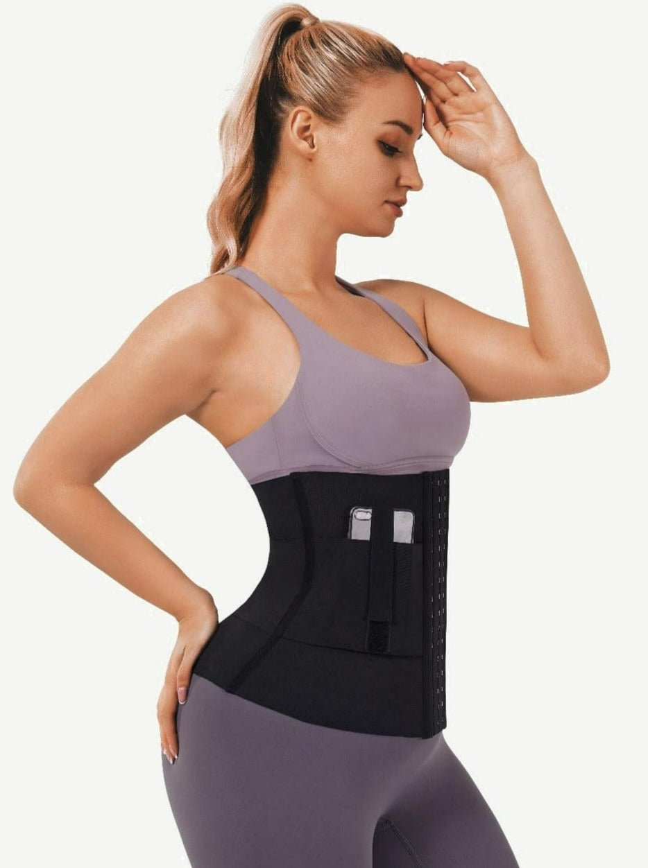 3-row Latex Waist Trainer (Black or Nude) *Up to 5XL* / AraBella