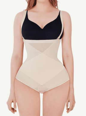 Wholesale Body Panties Abdominal Crossover Three-layer Design Abdominal Control