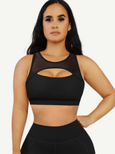 Wholesale Sports Bra With Front and Back Hollow Cutting Design