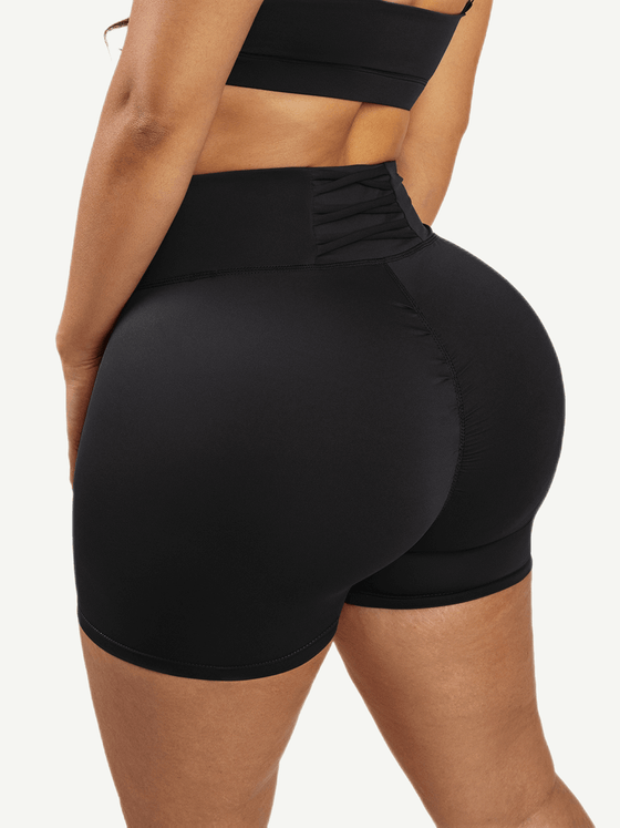 Wholesale Peach Buttocks Yoga Shorts SPU