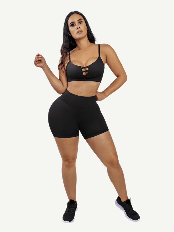 Wholesale Peach Buttocks Yoga Shorts SPU