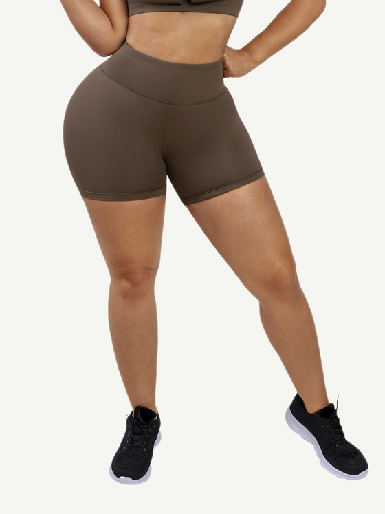 Wholesale Peach Buttocks Yoga Shorts SPU