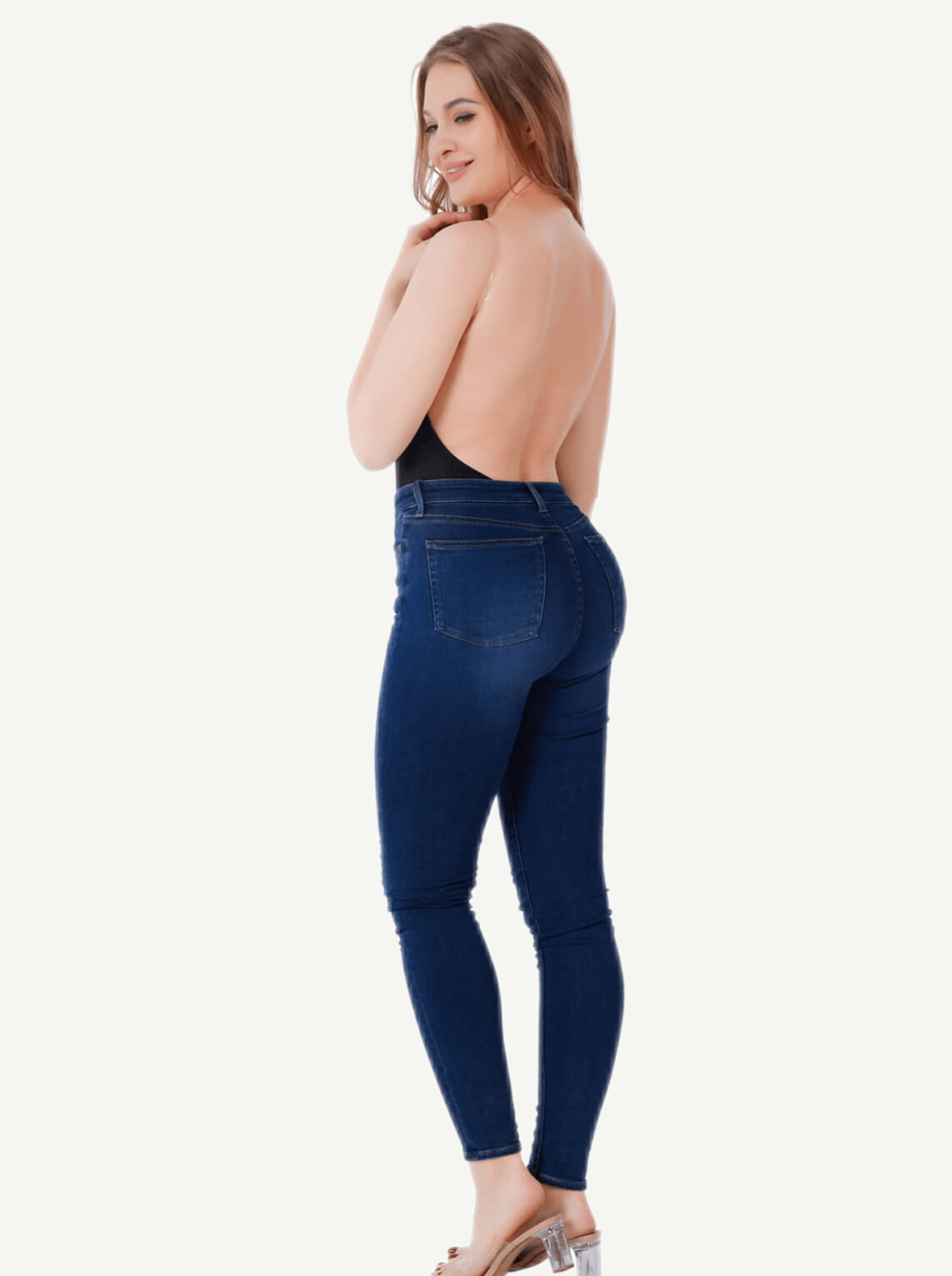 Wholesale One-piece Deep V Necklines Lace Thong Bodysuit