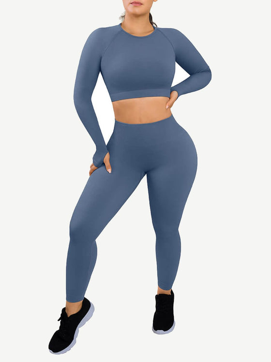 Wholesale🌿Eco-friendly 3D Printing Thumbhole Seamless Sportswear SPU