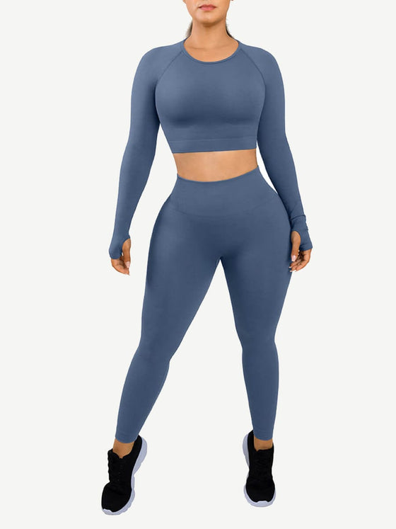 Wholesale🌿Eco-friendly 3D Printing Thumbhole Seamless Sportswear SPU