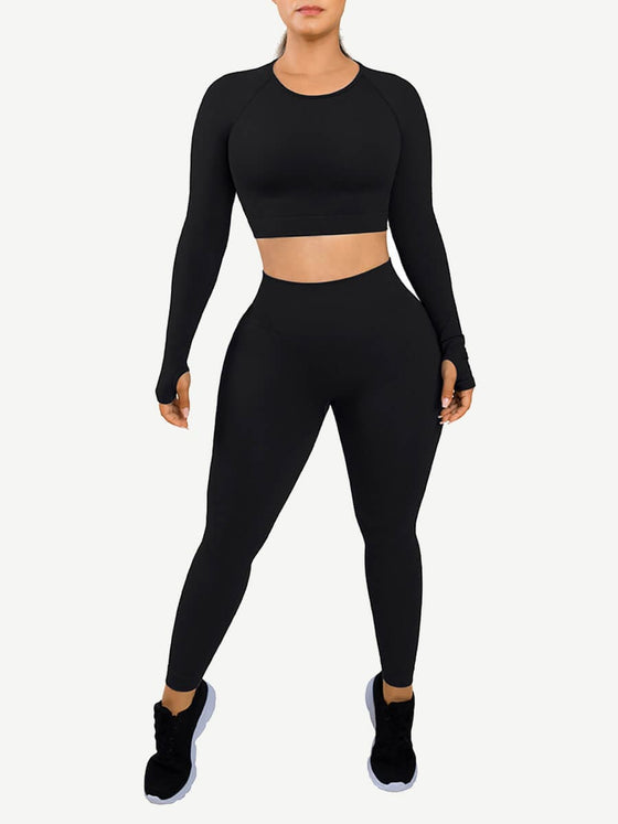 Wholesale🌿Eco-friendly 3D Printing Thumbhole Seamless Sportswear SPU
