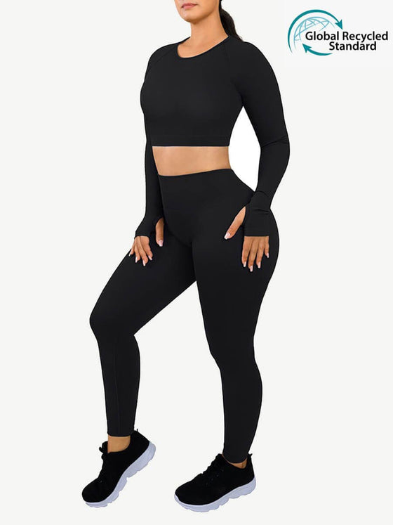 Wholesale🌿Eco-friendly 3D Printing Thumbhole Seamless Sportswear SPU