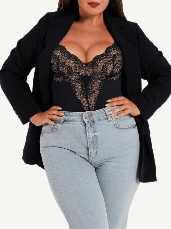 Wholesale Sexy Ultra-versatile Lace Bodysuit