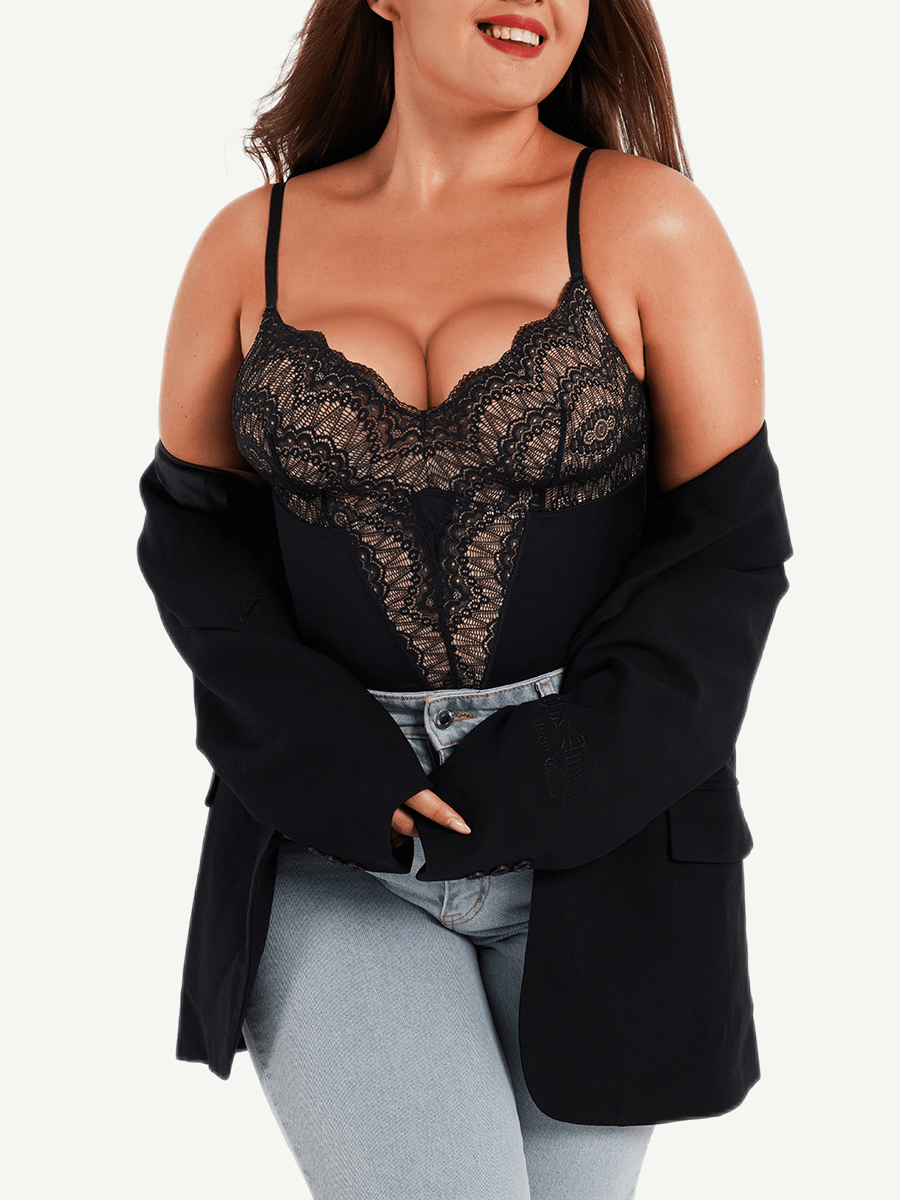 Wholesale Sexy Ultra-versatile Lace Bodysuit Regular Style / Black / L Wholesale Sexy Ultra-versatile Lace Bodysuit Regular Style / Black / L
