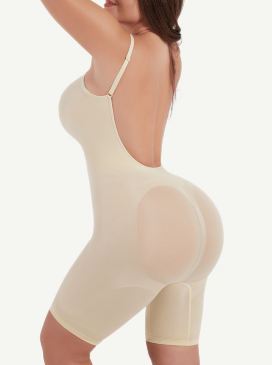 Wholesale Seamless Covered Open-Back Boxer With Covered Chest