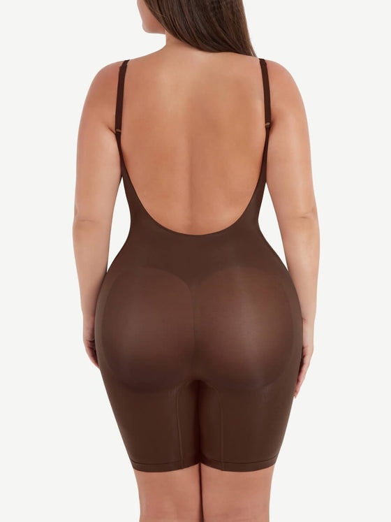 Wholesale Seamless Covered Open-Back Boxer With Covered Chest