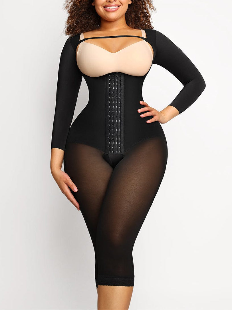 Wholesale U-shaped Free Cutting Cuff Design Postsurgical Breast Support Butt Lifting Shapewear