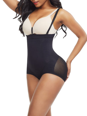 Wholesale Adjustable Strap Sheer Mesh Seamless Panty Firm Foundations