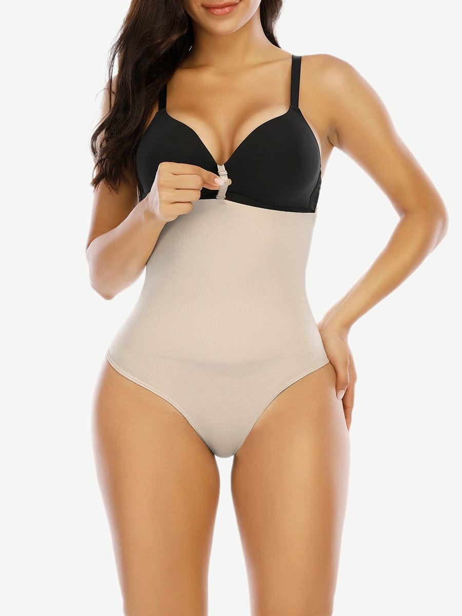 High Waist Thong Tummy Control Women