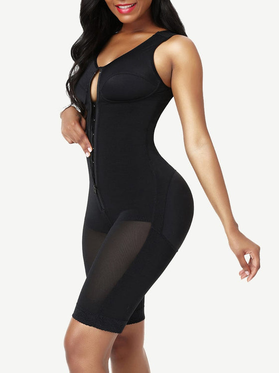 Wholesale Best Post Surgery Body Shaper Lace Open Crotch Flatten Tummy