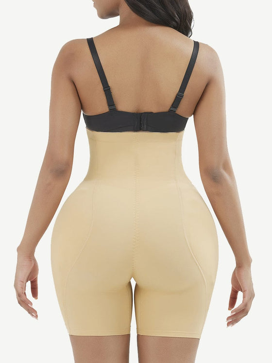 Wholesale High-Waist Tummy Control Shapewear with 2 Removable Hip Pads
