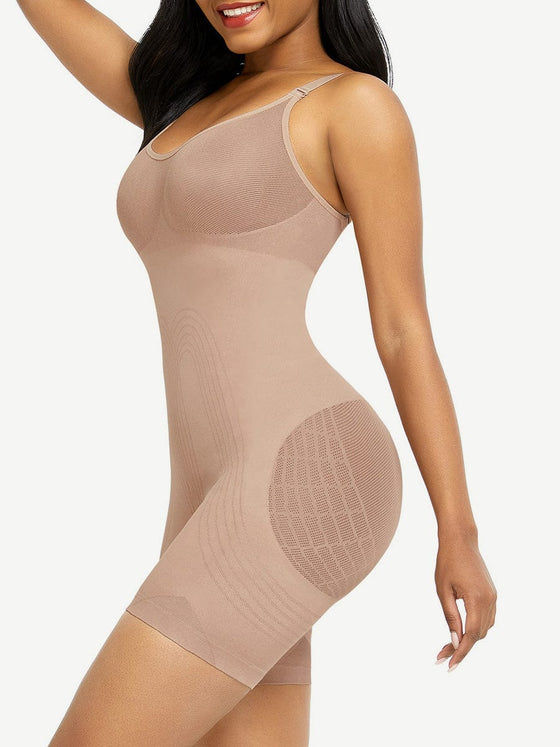 Wholesale Open Gusset Happy Butt Seamless Bodysuit Shapewear