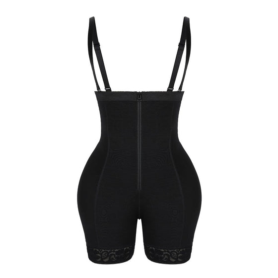 Wholesale Butt Lifter High Waist Lace Removable Pads Firm Compression