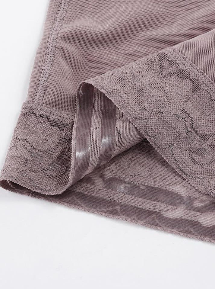 Wholesale Shimmer Skin Hook Open Crotch Underbust Fajas Bodysuit Big Size Breathability