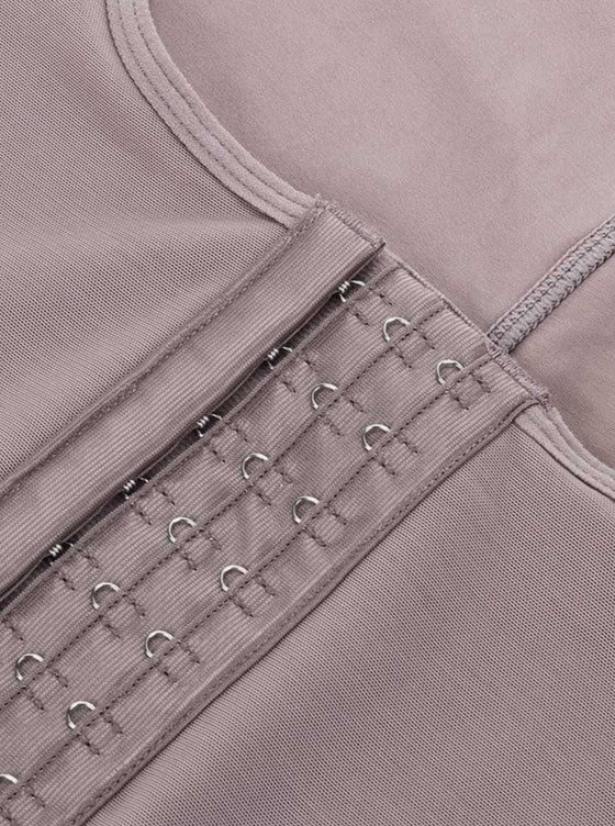 Wholesale Hook Open Crotch Three Hook Full Body Shaper Compression Garment