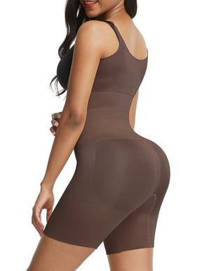 Wholesale Skin-Friendly Black Full Body Shaper Adjustable Straps Secret Slimming