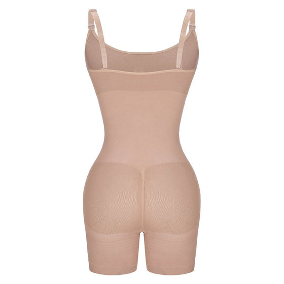 Wholesale Open Gusset Happy Butt Seamless Bodysuit Shapewear