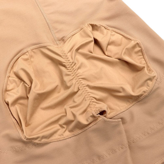 Wholesale Post Surgery Compression Tummy Control Full Body Shaper With Hook-and-Eye Zipper Closure