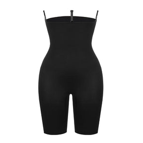 Wholesale Contour Black Panty Shaper Hollow Out Solid Color Body Shaper