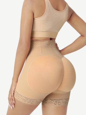 [USA Warehouse]Wholesale Front Zipper Butt Lifter Shorts High Waist Curve-Creating