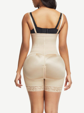 [USA Warehouse]Wholesale Pretty Detachable Straps Side Zip Body Shaper Leisure Fashion