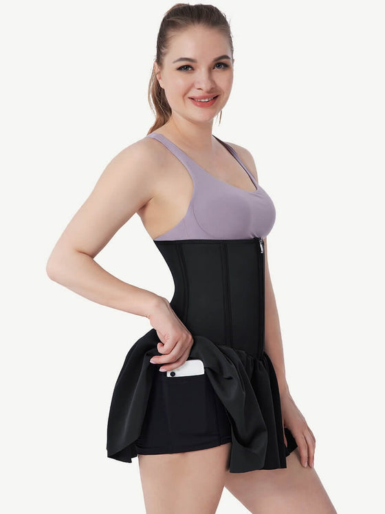 Wholesale 8 Steel Bones Neoprene Waist Trainer Skirt