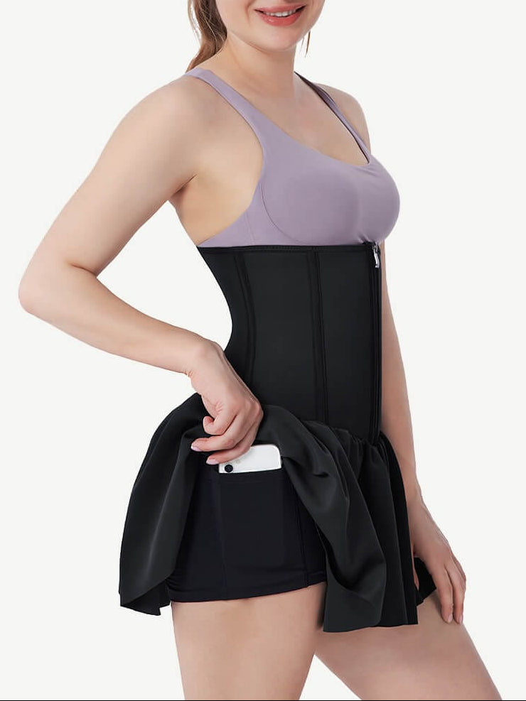 Wholesale 8 Steel Bones Neoprene Waist Trainer Skirt