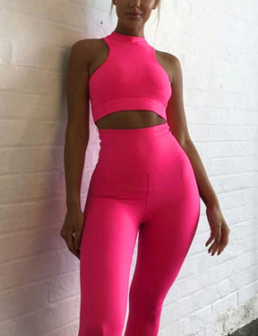 Wholesale Flawlessly Zipper Back Tank Suit High Waist Outfit
