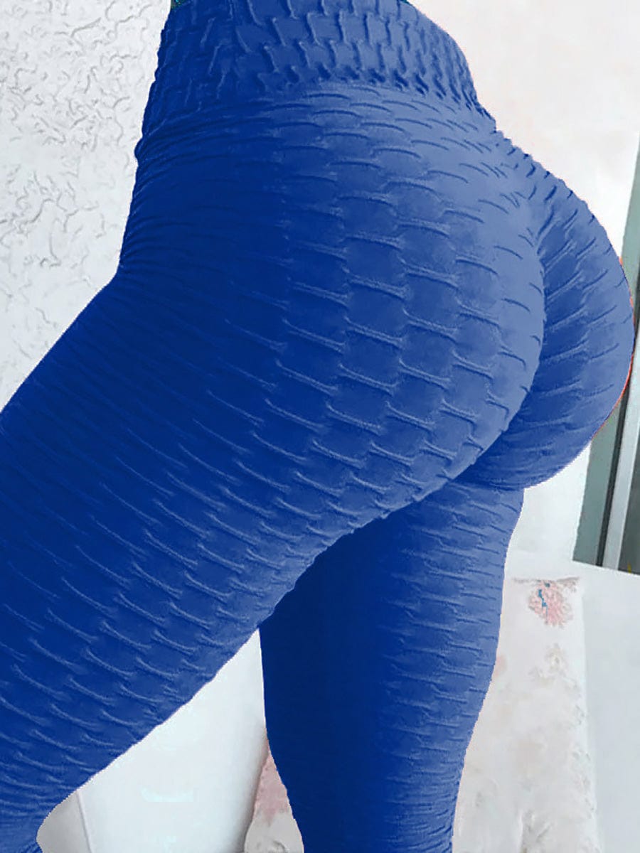 Wholesale Women Solid Color Yoga Leggings Butt Lifter Breathable Soft High Waist Sports Legging