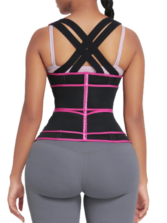 Wholesale 9 Bones Hooks Zipper Neoprene Waist Trainer